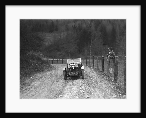 Viscount Curzon's MG M type 12/12 replica competing in the Inter-Varsity Trial, November 1931 by Bill Brunell