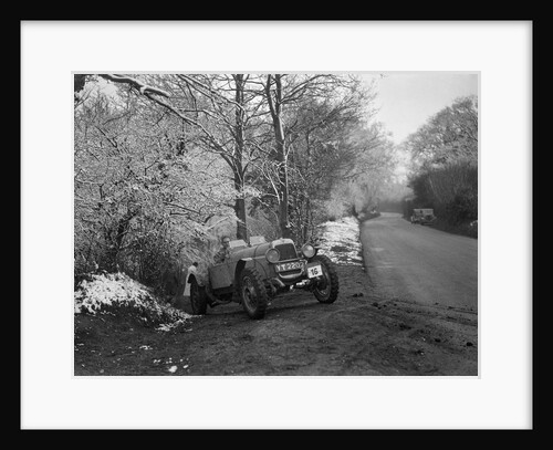 Alvis competing in a motoring trial, late 1930s by Bill Brunell