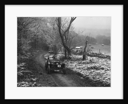 1932 Frazer-Nash TT replica taking part in a motoring trial, late 1930s by Bill Brunell