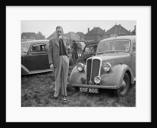 1937 Standard Twelve at the Standard Car Owners Club Gymkhana, Ace of Spades, Kingston Bypass, 1938 by Bill Brunell