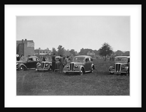 Two Standard Flying Twelves and a Flying Nine at the Standard Car Owners Club Gymkhana, 8 May 1938 by Bill Brunell