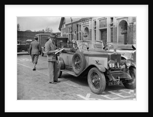 MG 14/40 of DC Collins taking part in the North West London Motor Club Trial, 1 June 1929 by Bill Brunell