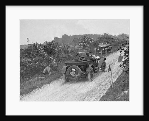 Bentley of SB Harris taking part in the North West London Motor Club Trial, 1 June 1929 by Bill Brunell