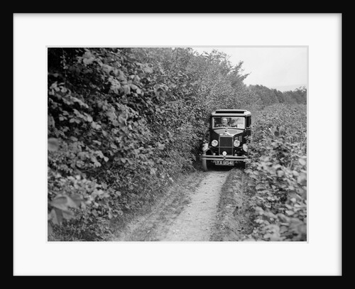 Standard Big Nine of GW Olive taking part in the North West London Motor Club Trial, 1 June 1929 by Bill Brunell