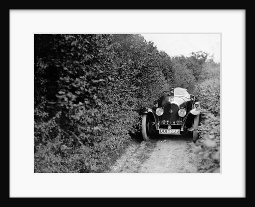 1925 Bentley of Miss MH Ogilvie taking part in the North West London Motor Club Trial, 1 June 1929 by Bill Brunell