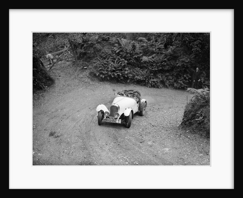 Marendaz Competion 2-seater special 15/90 of Mrs NA Moss driving in a motoring trial, late 1930s by Bill Brunell