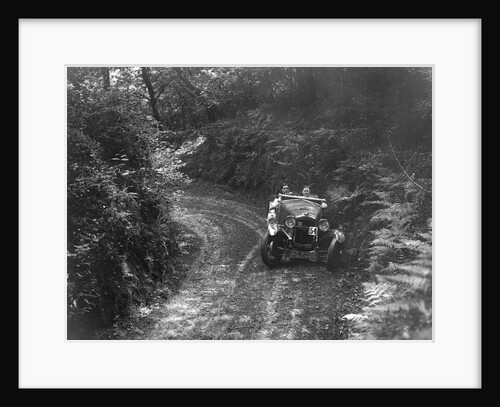 1930 Frazer-Nash Interceptor taking part in a motoring trial, 1930s by Bill Brunell