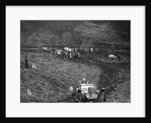 1938 Allard Tailwagger taking part in a motoring trial, late 1930s by Bill Brunell
