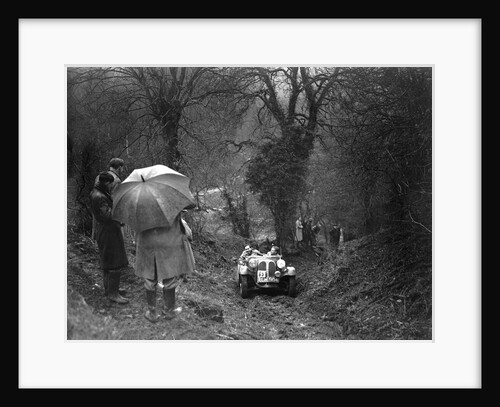 1937 Frazer-Nash BMW 319/55 taking part in the Petersfield Trial, 1938 by Bill Brunell
