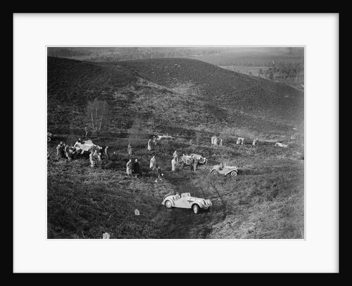 1938 Frazer-Nash BMW 328 taking part in a motoring trial, late 1930s by Bill Brunell