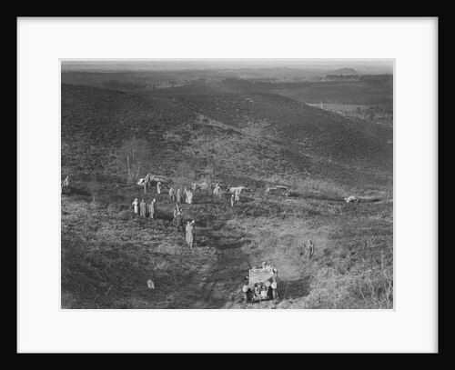 1933 Wolseley Hornet 2-seater sports taking part in a motoring trial, late 1930s by Bill Brunell