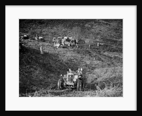 1089 cc Riley taking part in a motoring trial, late 1930s by Bill Brunell