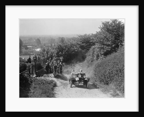 1934 Ford open 2-seater type taking part in a West Hants Light Car Club Trial, 1930s by Bill Brunell