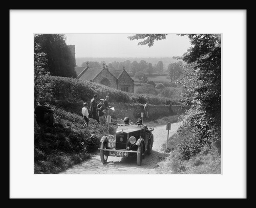 1931 Wolseley Hornet taking part in a West Hants Light Car Club Trial, Ibberton Hill, Dorset, 1930s by Bill Brunell