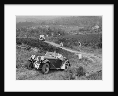 1935 Frazer-Nash BMW 315/40 taking part in the NWLMC Lawrence Cup Trial, 1937 by Bill Brunell
