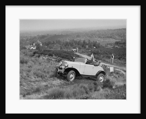 1933 Ford V8 taking part in the NWLMC Lawrence Cup Trial, 1937 by Bill Brunell
