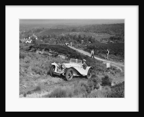 1935 Riley Imp 2-seater sports taking part in the NWLMC Lawrence Cup Trial, 1937 by Bill Brunell