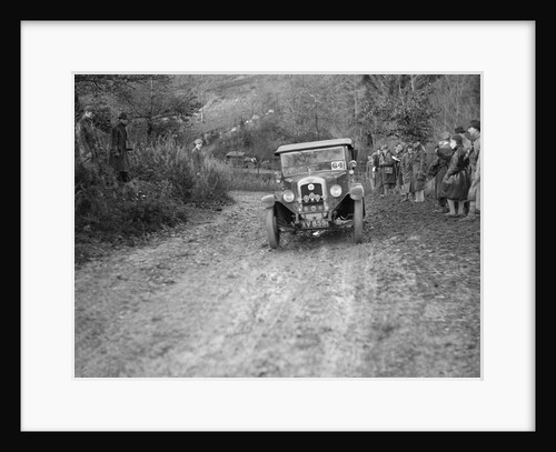 1928 Austin 12/4 4-seater tourer taking part in the Inter-Varsity Trial, 1930 by Bill Brunell