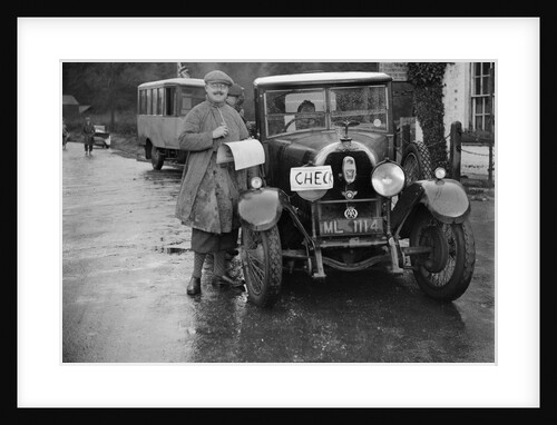 Austro-Daimler used as an official's car at the Inter-Varsity Trial, 1930 by Bill Brunell