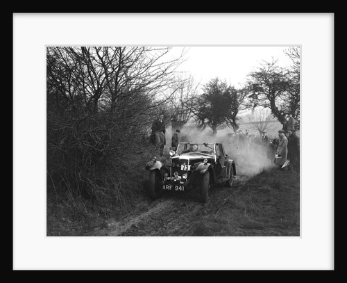 Riley of C Beddow at the Sunbac Colmore Trial, near Winchcombe, Gloucestershire, 1934 by Bill Brunell