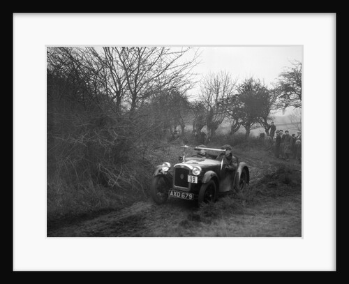 Austin Nippy of CM Davis at the Sunbac Colmore Trial, near Winchcombe, Gloucestershire, 1934 by Bill Brunell