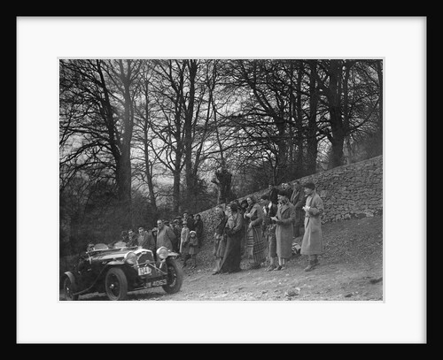 Wolseley Hornet of HK Crawford on Nailsworth Ladder, Sunbac Colmore Trial, Gloucestershire, 1934 by Bill Brunell