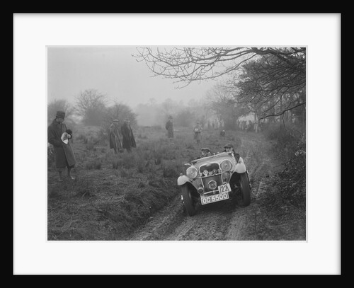 Singer of JAM Patrick at the Sunbac Colmore Trial, near Winchcombe, Gloucestershire, 1934 by Bill Brunell