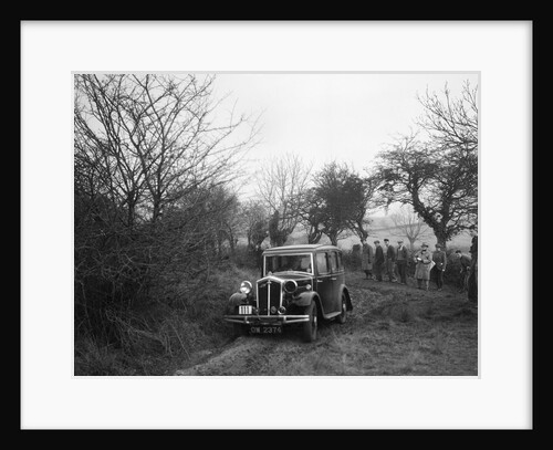 Wolseley of LL Hunt at the Sunbac Colmore Trial, near Winchcombe, Gloucestershire, 1934 by Bill Brunell