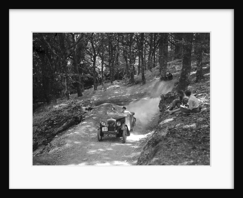 Wolseley Hornet McEvoy Special, B&HMC Brighton-Beer Trial, Fingle Bridge Hill, Devon, 1934 by Bill Brunell