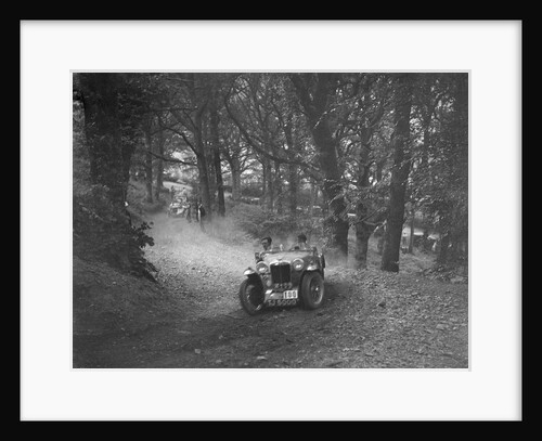 Cream Cracker Team MG PA of JM Toulmin, winner of the B&HMC Brighton-Beer Trial, 1934 by Bill Brunell