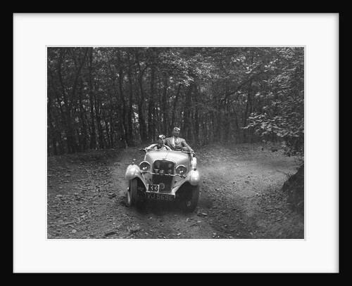 Singer competing in the B&HMC Brighton-Beer Trial, Fingle Bridge Hill, Devon, 1934 by Bill Brunell