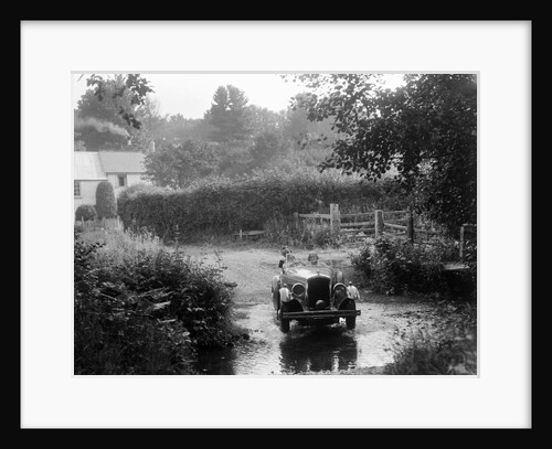 Wolseley competing in the B&HMC Brighton-Beer Trial, Windout Lane, near Dunsford, Devon, 1934 by Bill Brunell