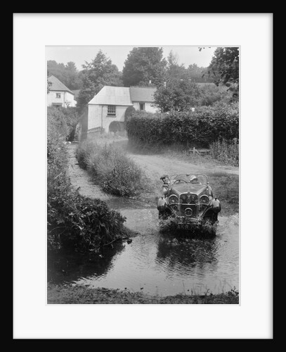 Singer competing in the B&HMC Brighton-Beer Trial, Windout Lane, near Dunsford, Devon, 1934 by Bill Brunell