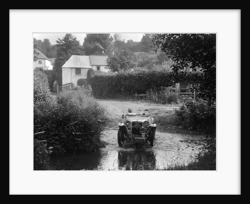 MG PA of RA MacDermid, B&HMC Brighton-Beer Trial, Windout Lane, near Dunsford, Devon, 1934 by Bill Brunell
