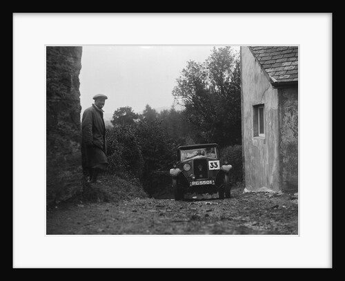 1929 Riley saloon of AP Squire competing in the JCC Lynton Trial, 1932 by Bill Brunell