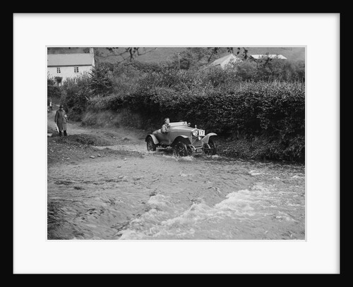 Talbot of A Powys-Lybbe competing in the JCC Lynton Trial, 1932 by Bill Brunell