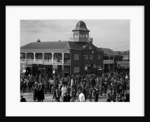 BARC race meeting, Brooklands, 1930 by Bill Brunell