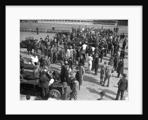 BARC meeting, Brooklands, 1930 by Bill Brunell