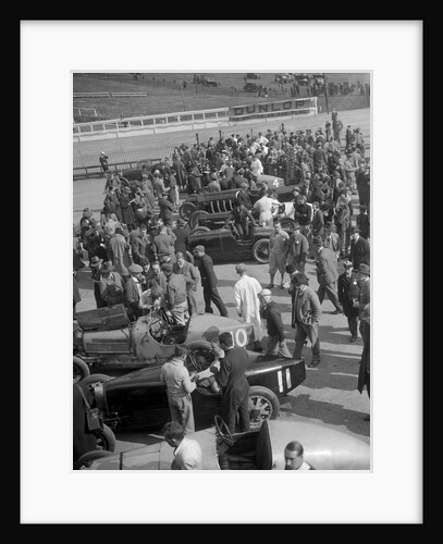 BARC meeting, Brooklands, 1930 by Bill Brunell