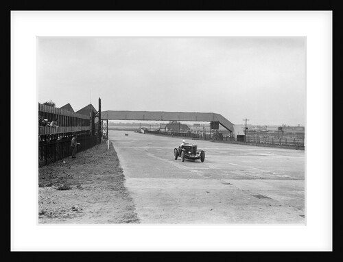 Talbot 95 Special of GA Wooding racing at Brooklands, 1938 or 1939 by Bill Brunell