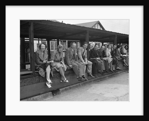 BARC race meeting, Brooklands, 1930 by Bill Brunell