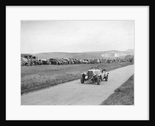 Ford V8 open tourer of GJC Matthews competing at the Lewes Speed Trials, Sussex, 1938 by Bill Brunell