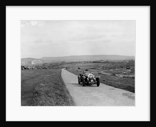 Bentley of Captain CHD Berthon competing at the Lewes Speed Trials, Sussex, 1938 by Bill Brunell