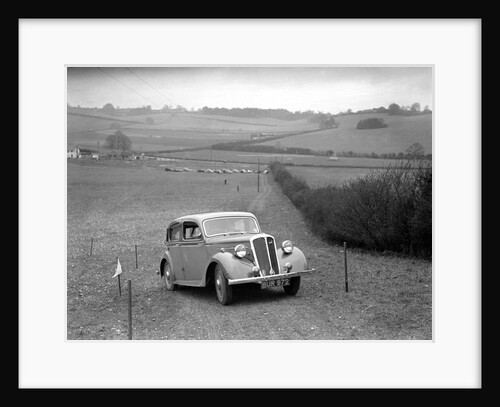 Standard Twelve of K Picken at the Standard Car Owners Club Southern Counties Trial, 1938 by Bill Brunell