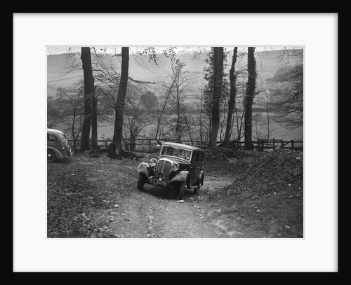 1934 Rover 10 at the Standard Car Owners Club Southern Counties Trial, 1938 by Bill Brunell