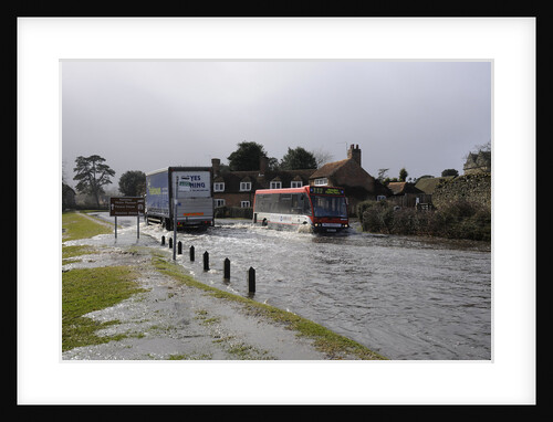 Floods at Beaulieu 2008 by Unknown