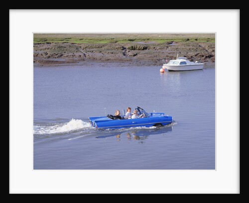 1965 Amphicar on Beaulieu river by Unknown