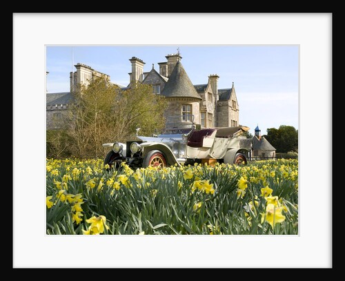 1909 Rolls Royce in front of Palace House, Beaulieu by Unknown
