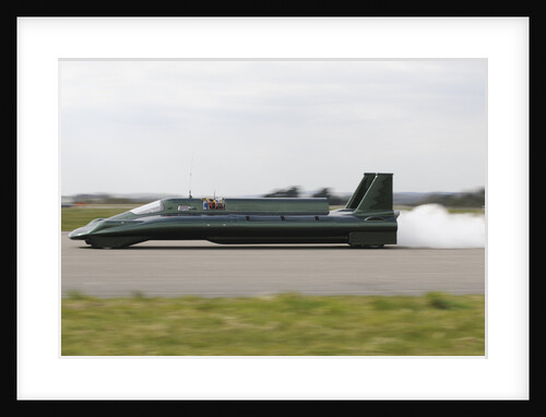 British Steam Car Challenge testing at Thorney Island by Unknown