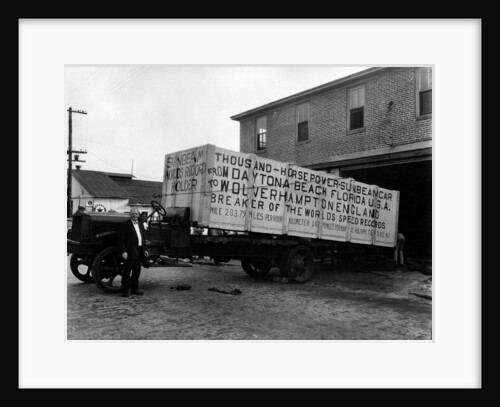 Sunbeam 1000hp World Land speed record attempt at Daytona 1927 by Unknown